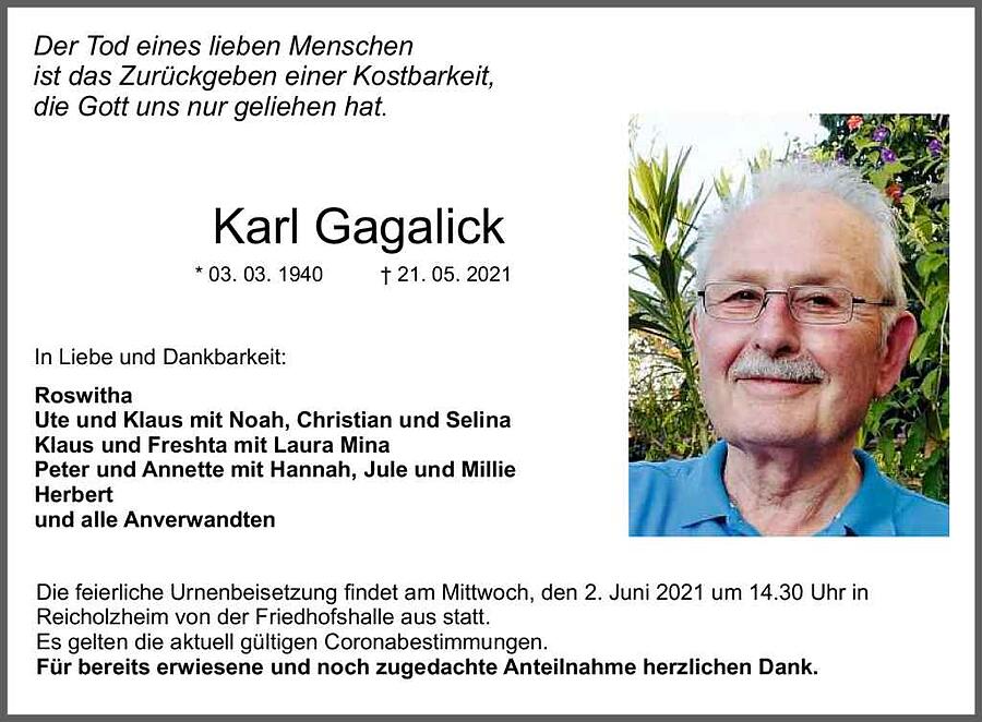 Karl Gagalick