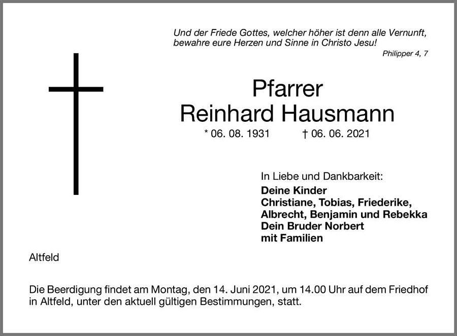 Reinhard Hausmann