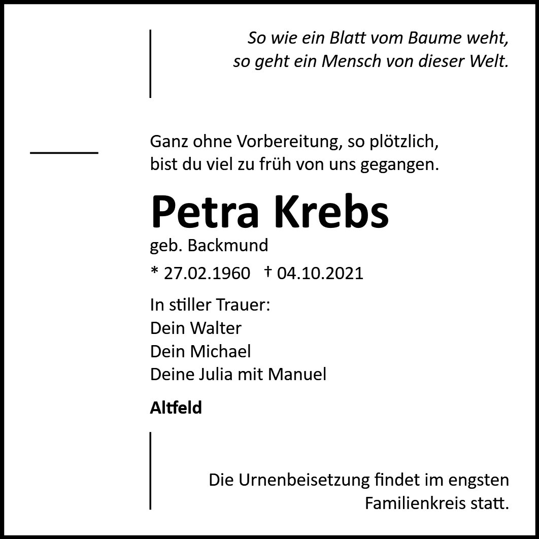 Petra Krebs