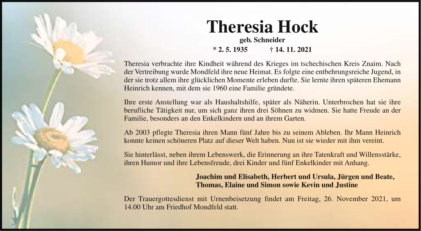 Theresia Hock