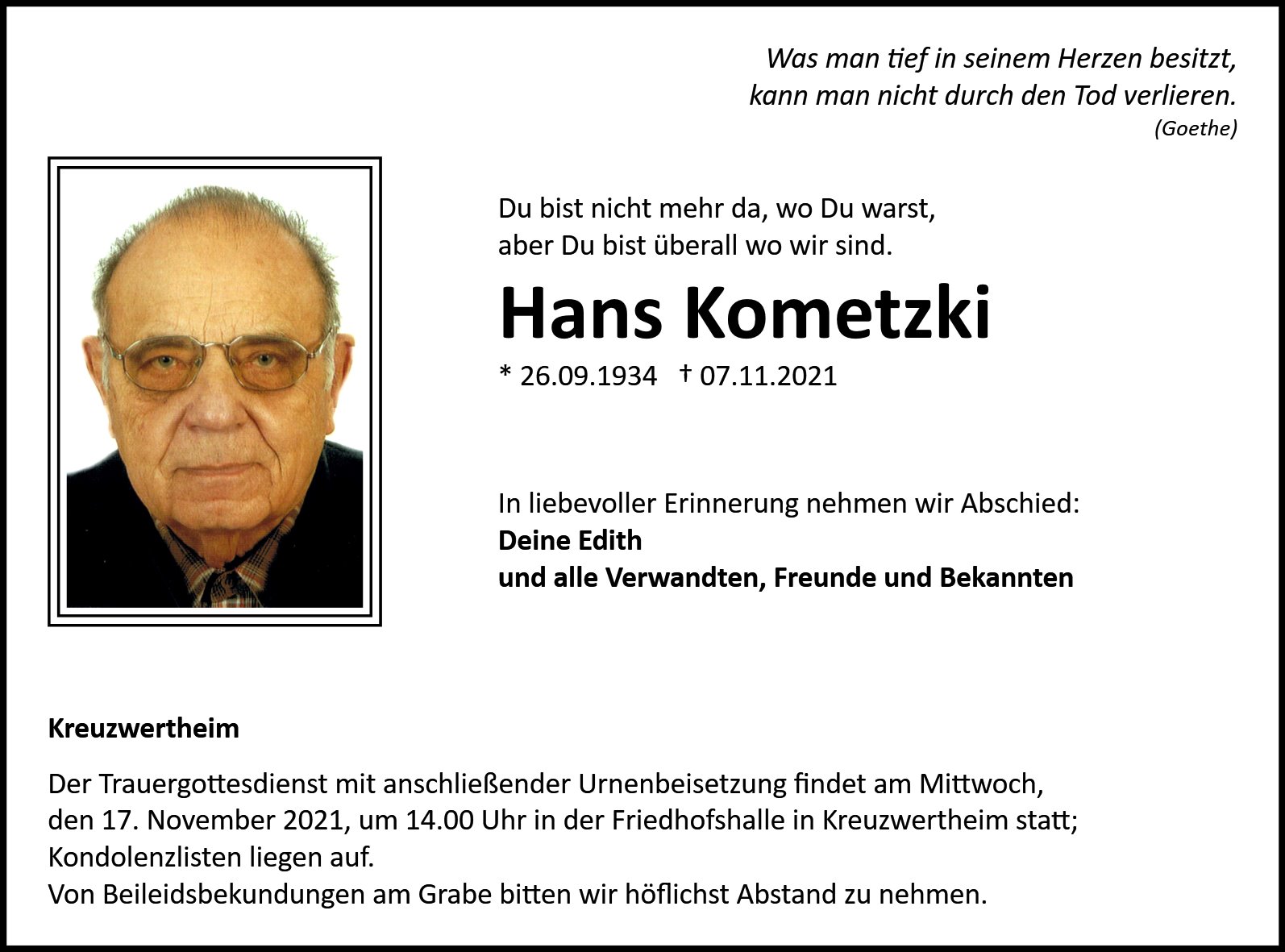 Hans Kometzki