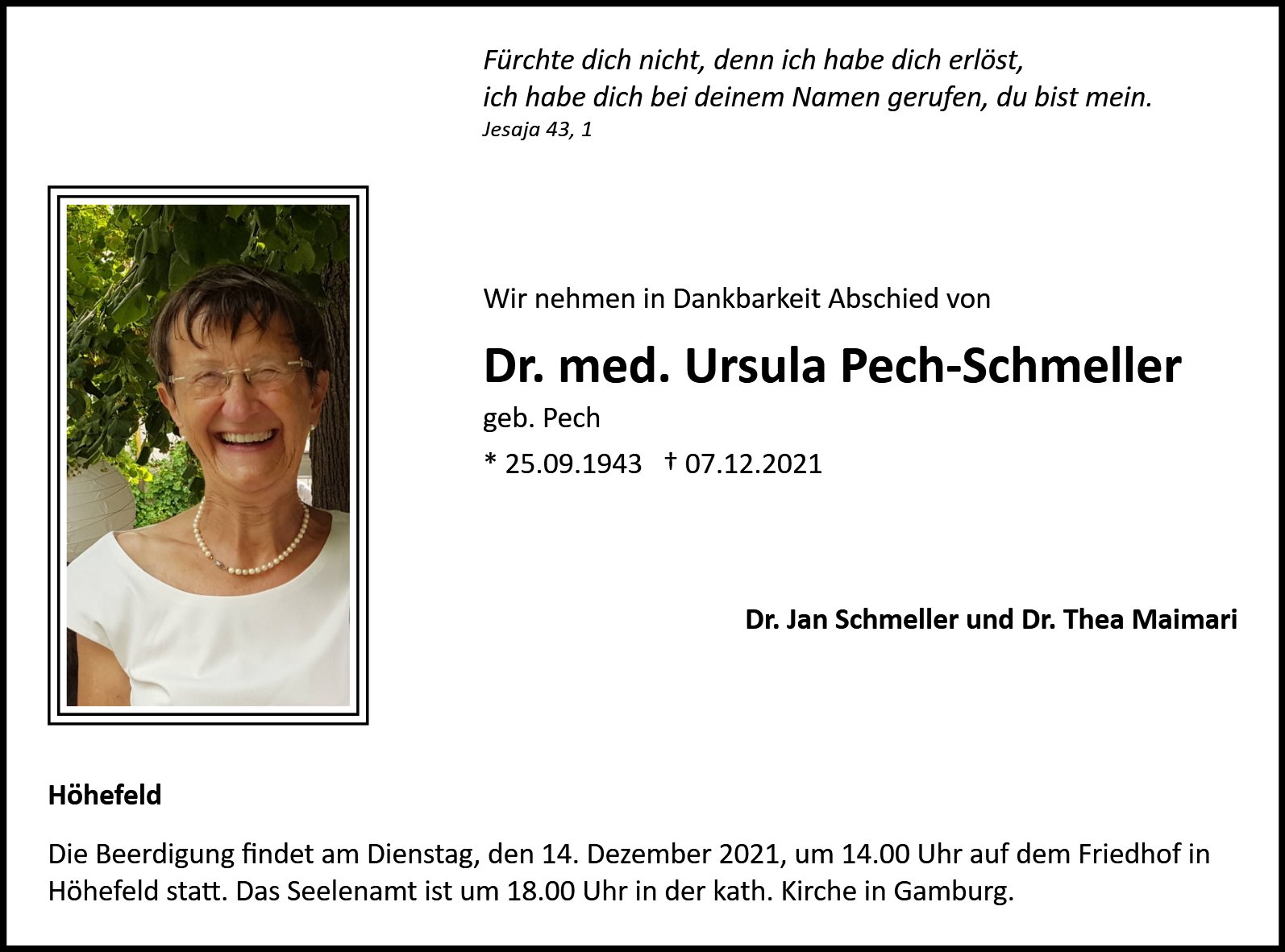 Dr. med. Ursula Pech-Schmeller