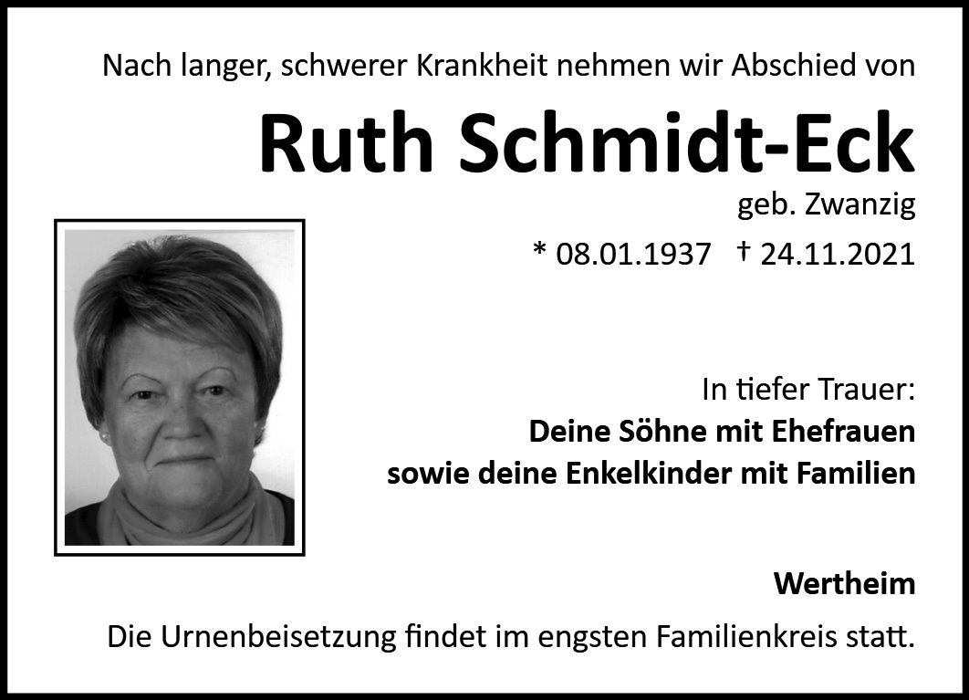 Ruth Schmidt-Eck