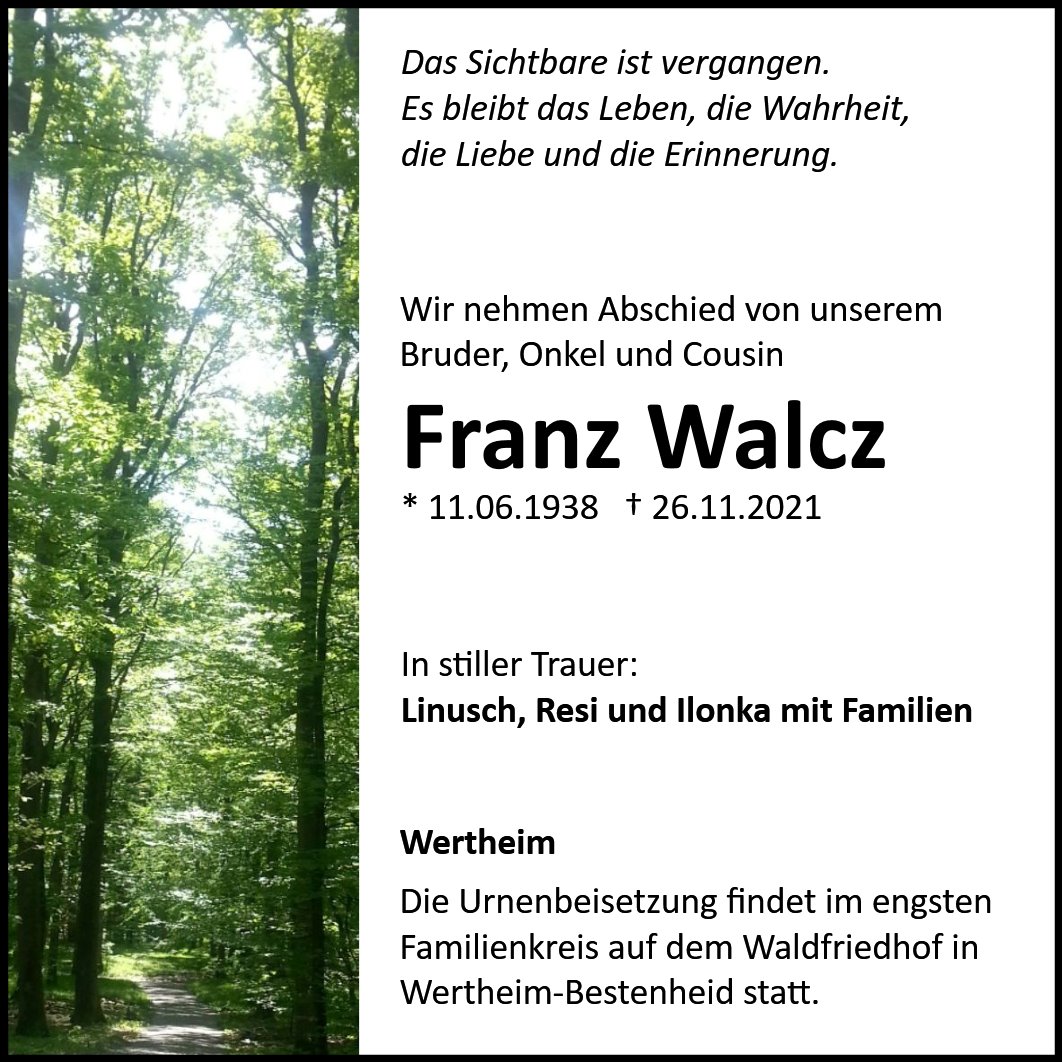 Franz Walcz