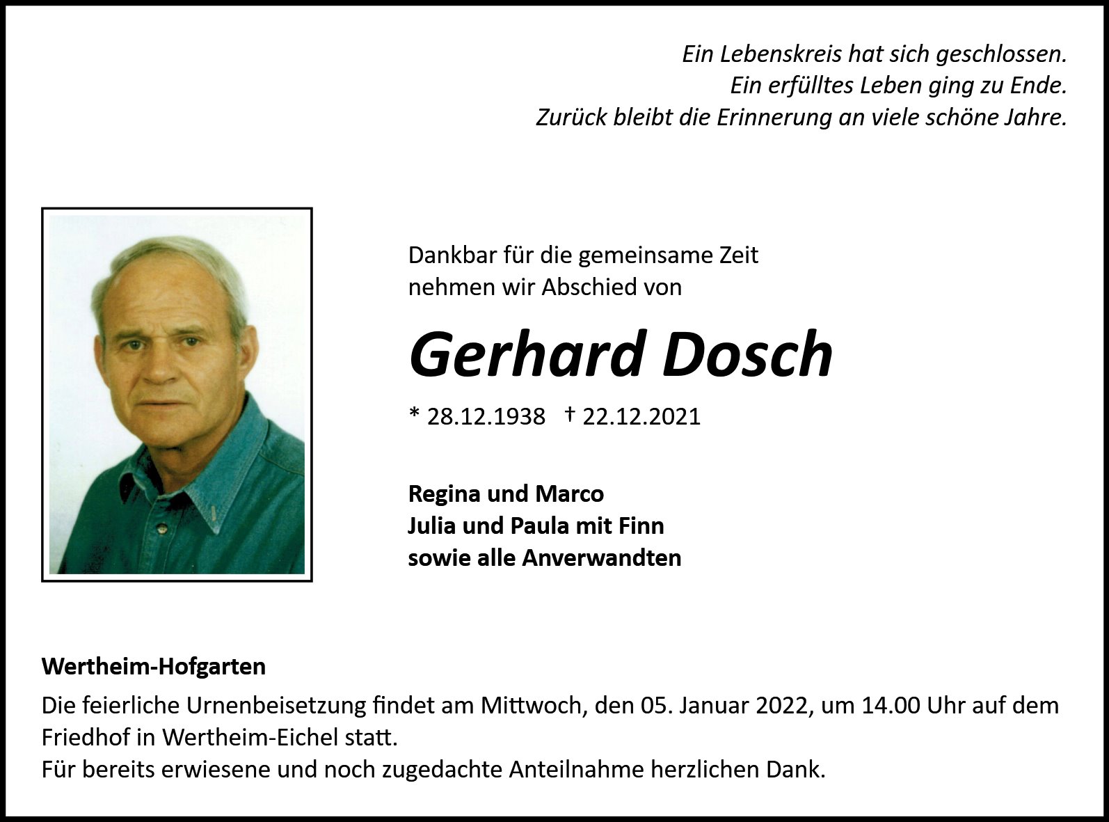 Gerhard Dosch