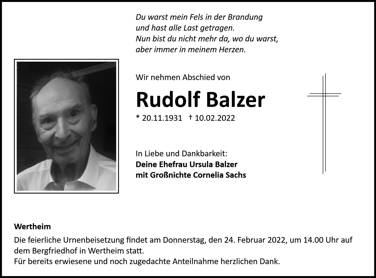 Rudolf Balzer