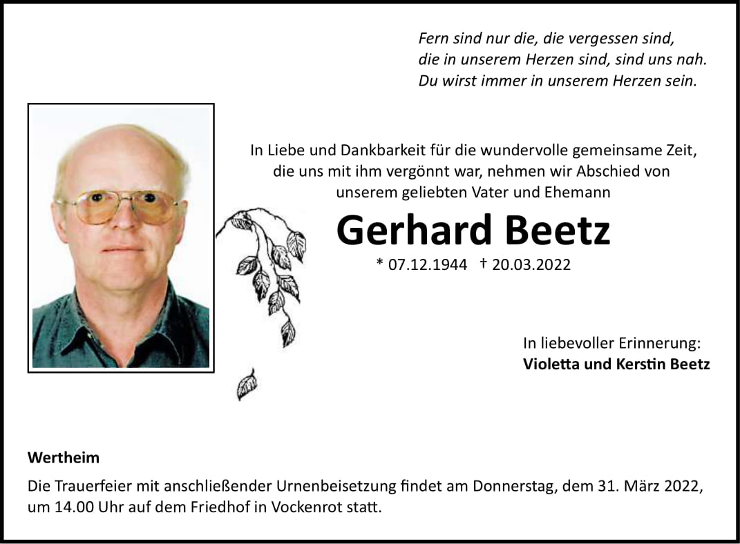 Gerhard Beetz