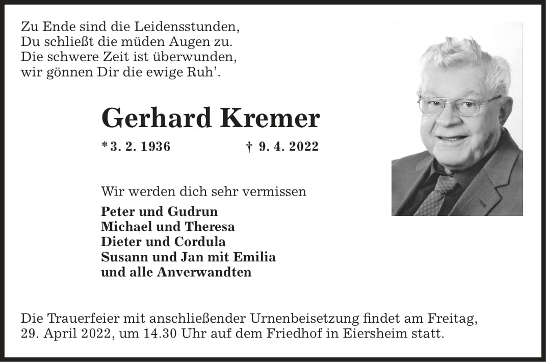 Gerhard Kremer