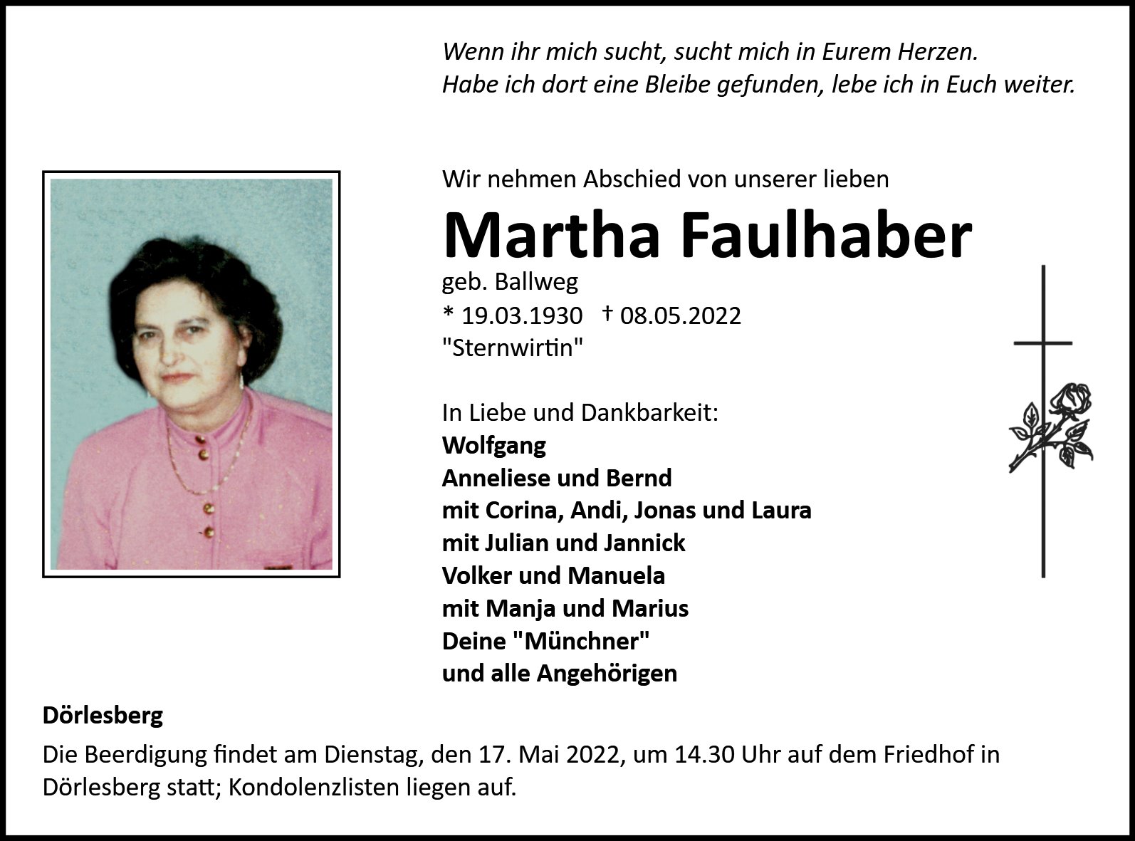 Martha Faulhaber