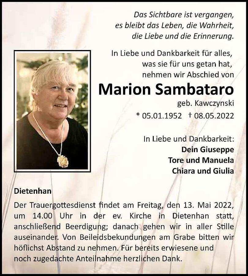 Marion Sambataro