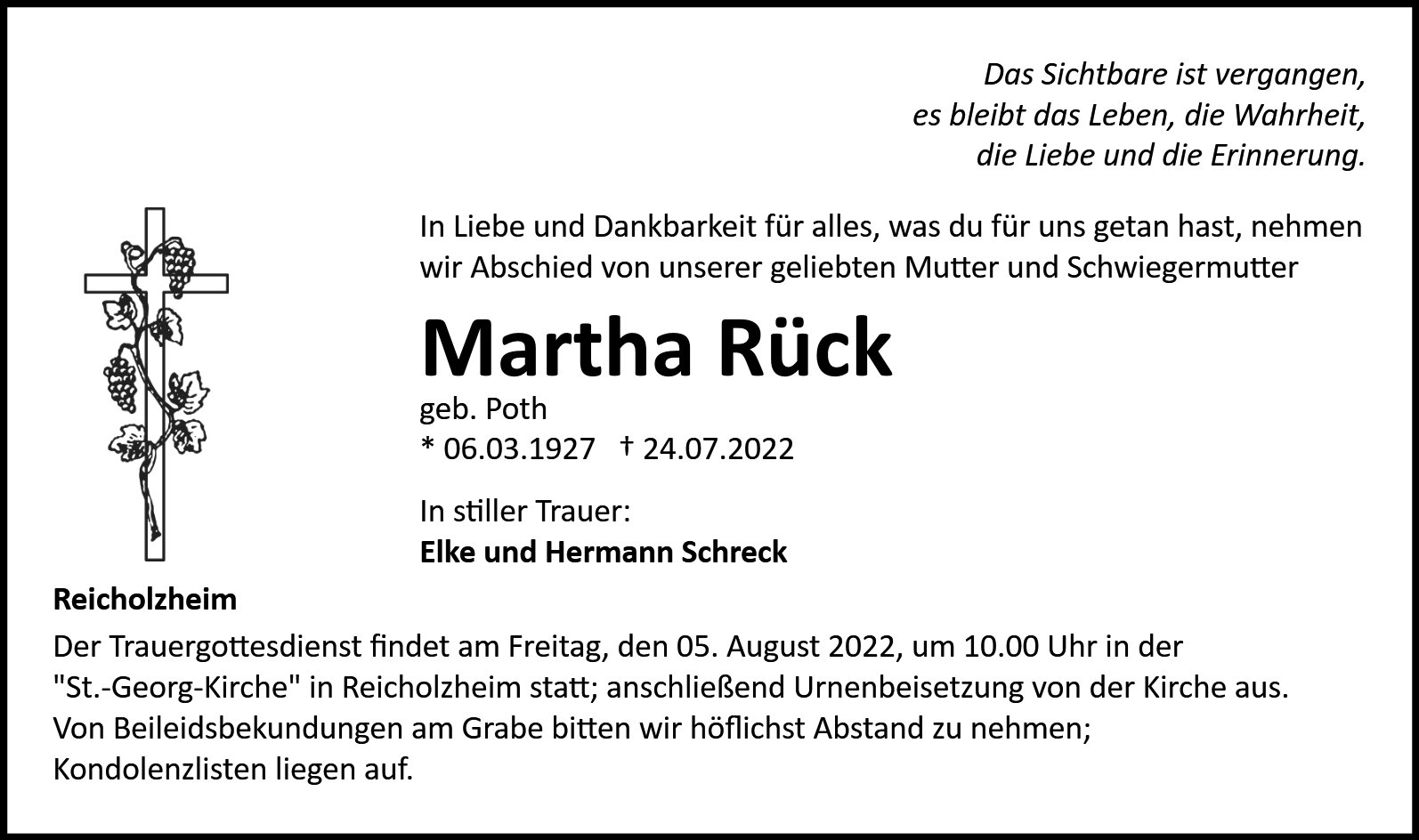 Martha Rück