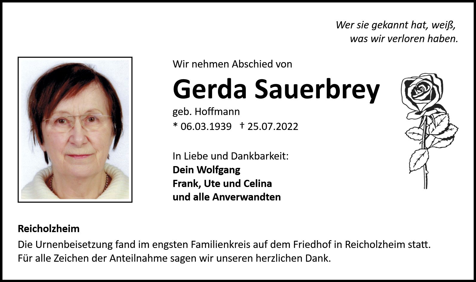 Gerda Sauerbrey