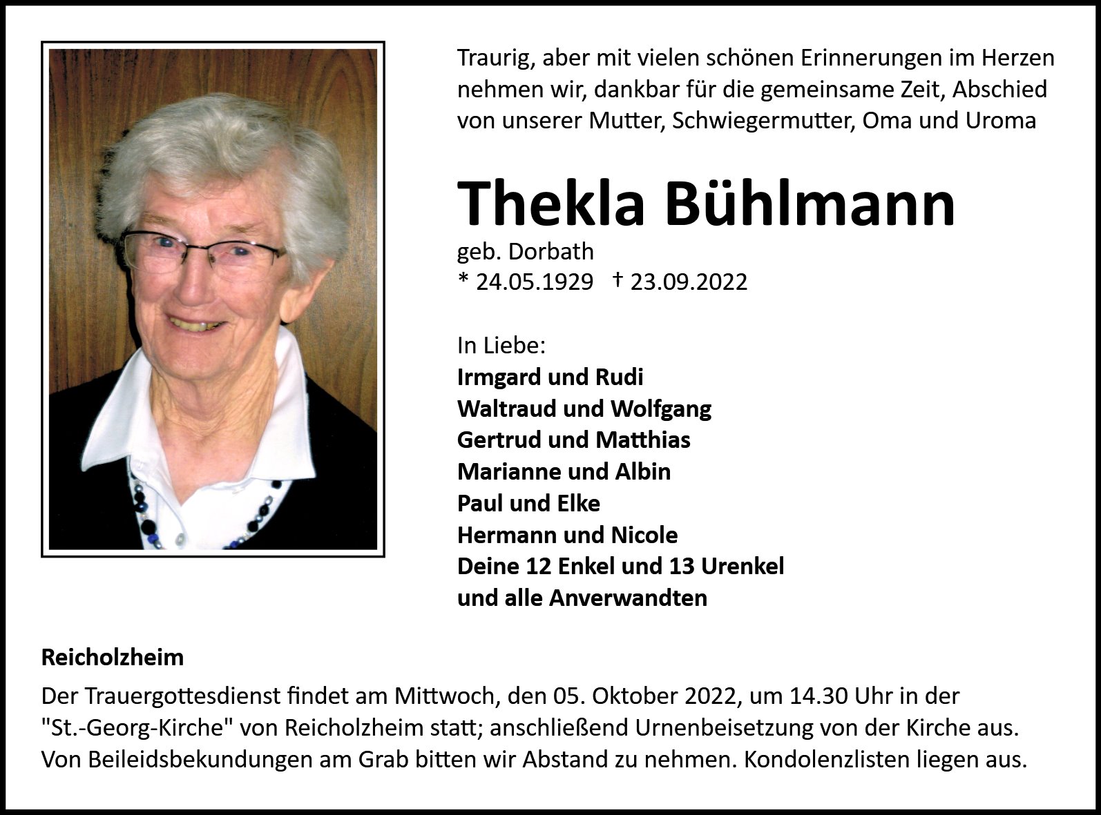 Thekla Bühlmann