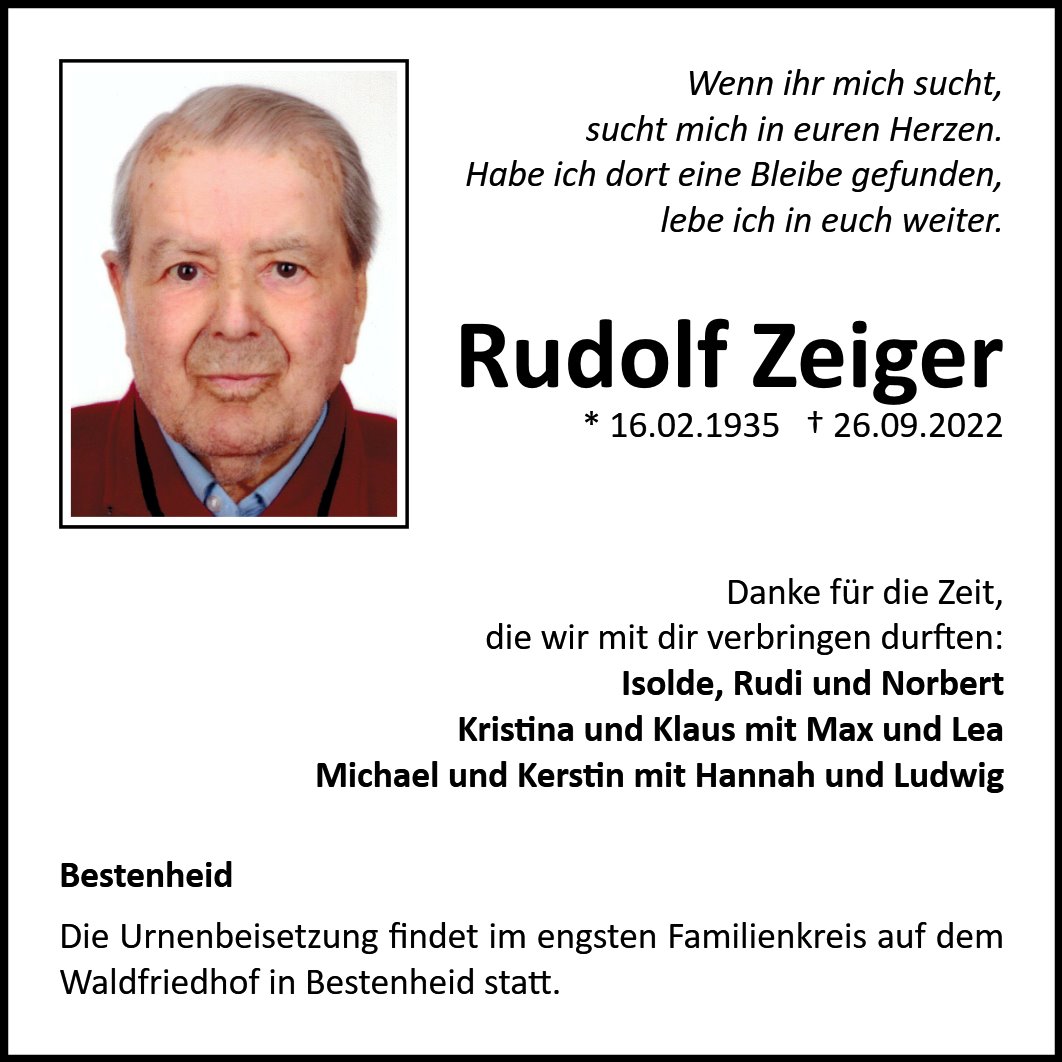 Rudolf Zeiger