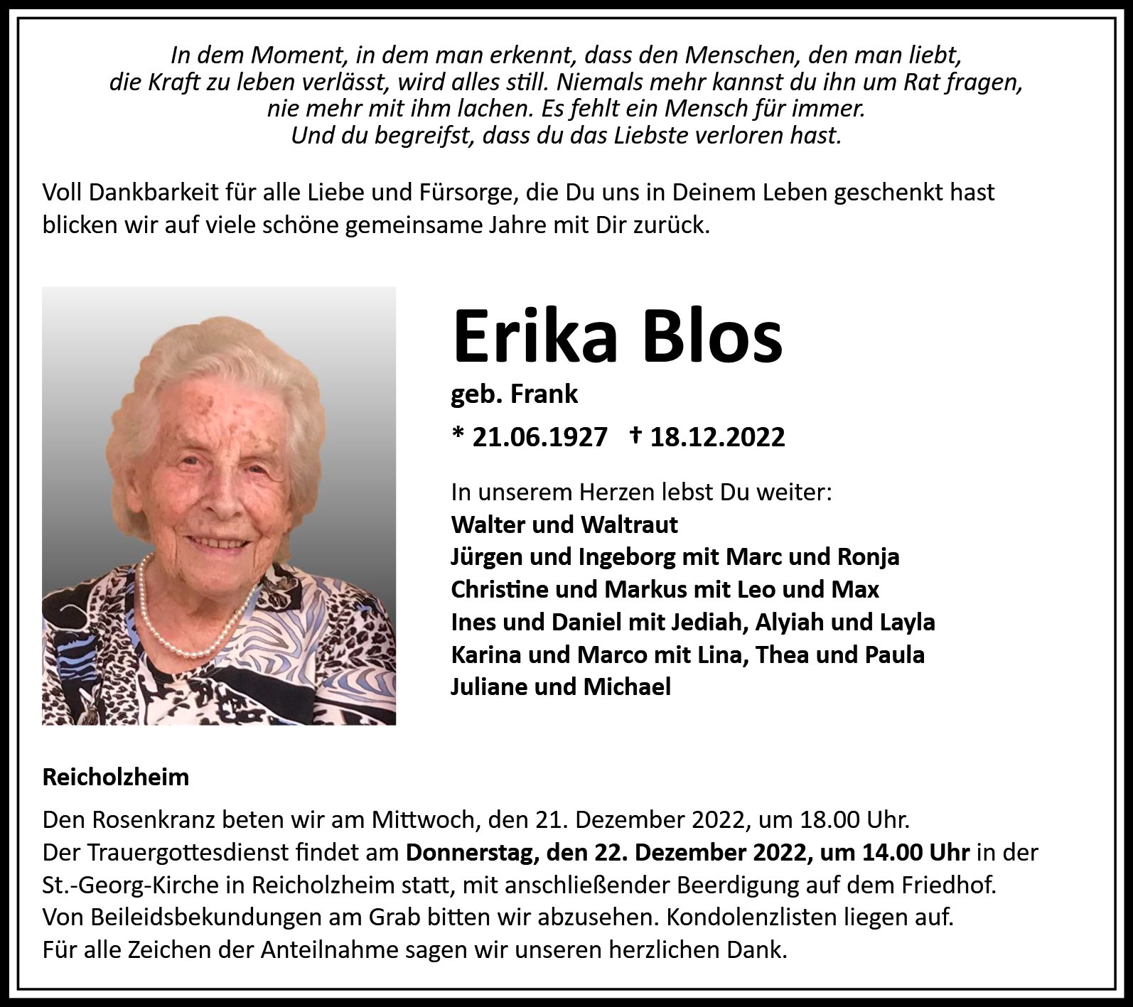 Erika Blos
