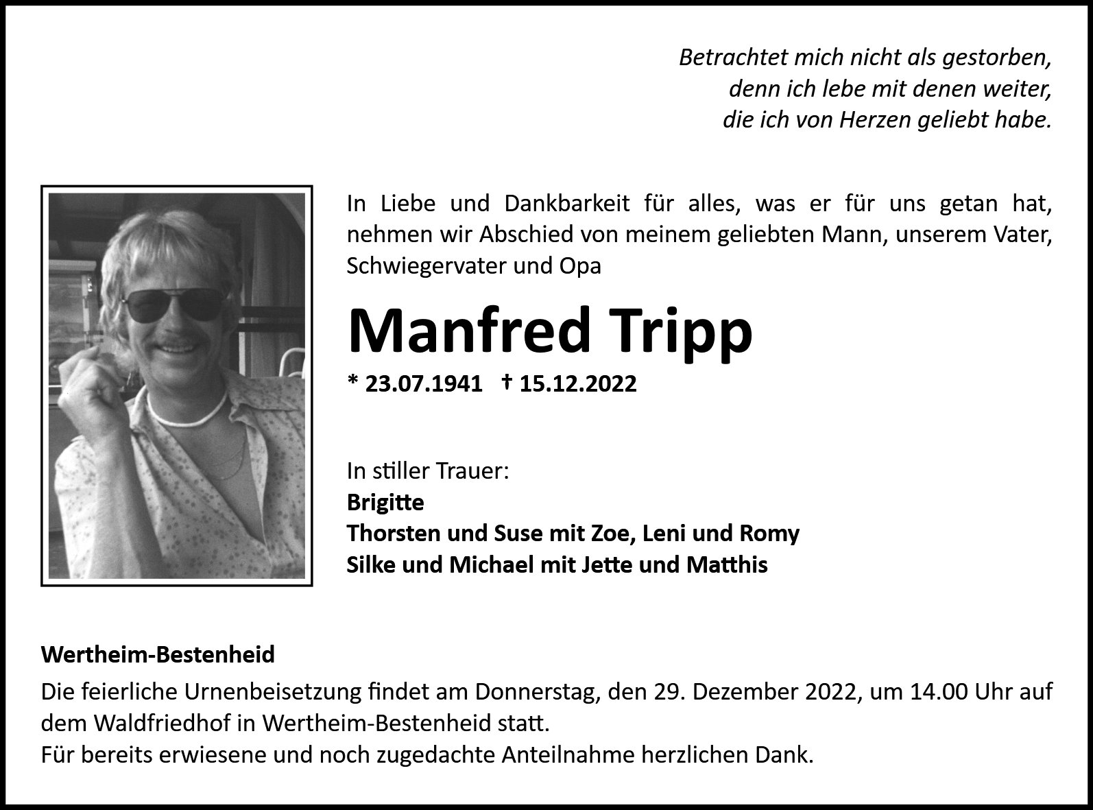 Manfred Tripp