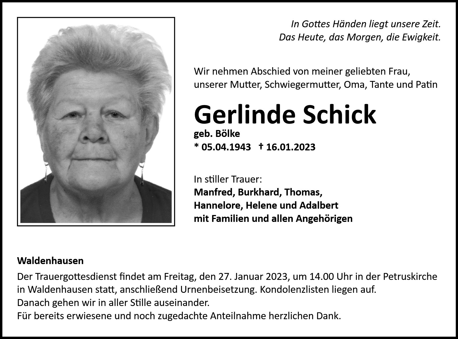 Gerlinde Schick