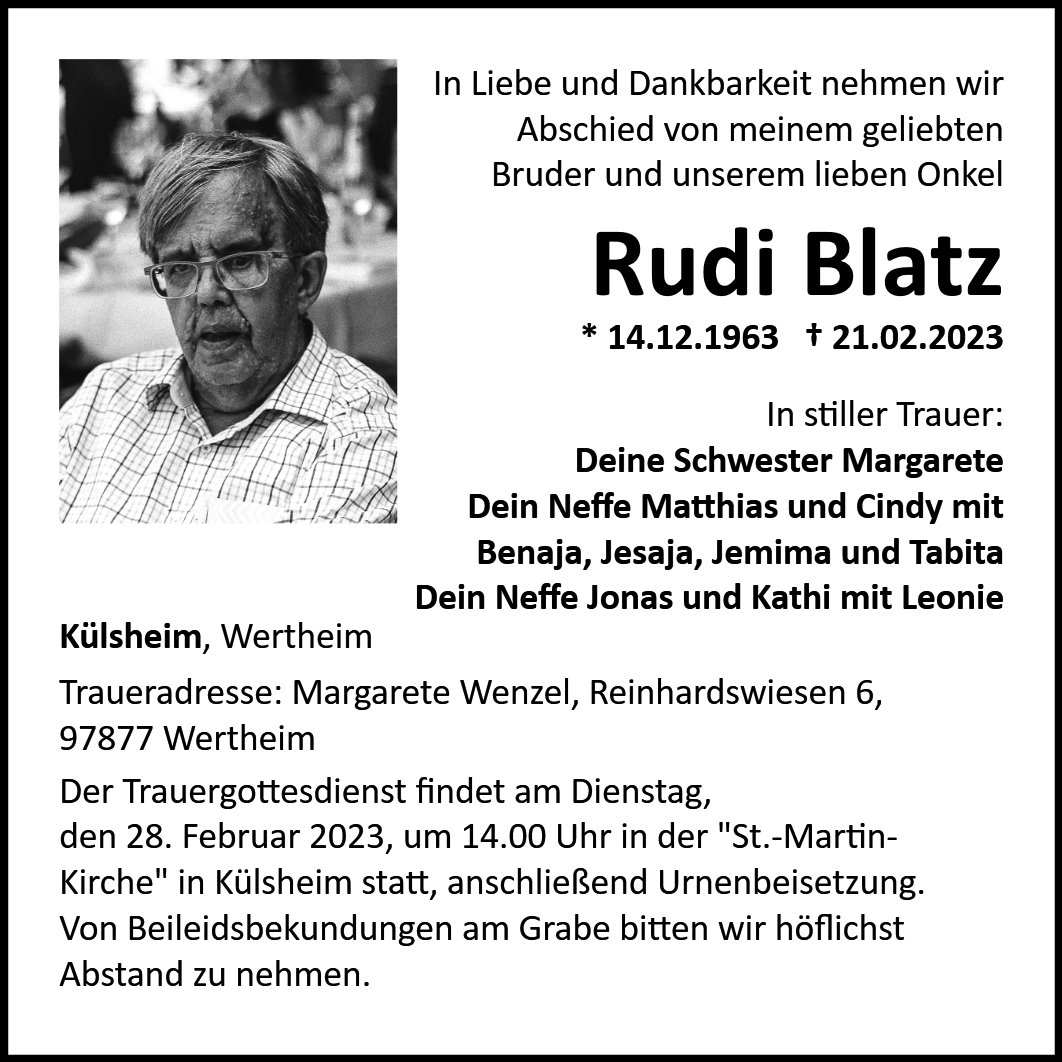 Rudi Blatz