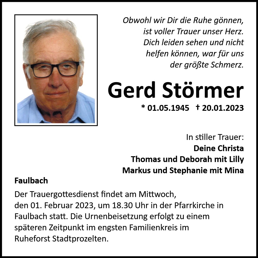 Gerd Störmer