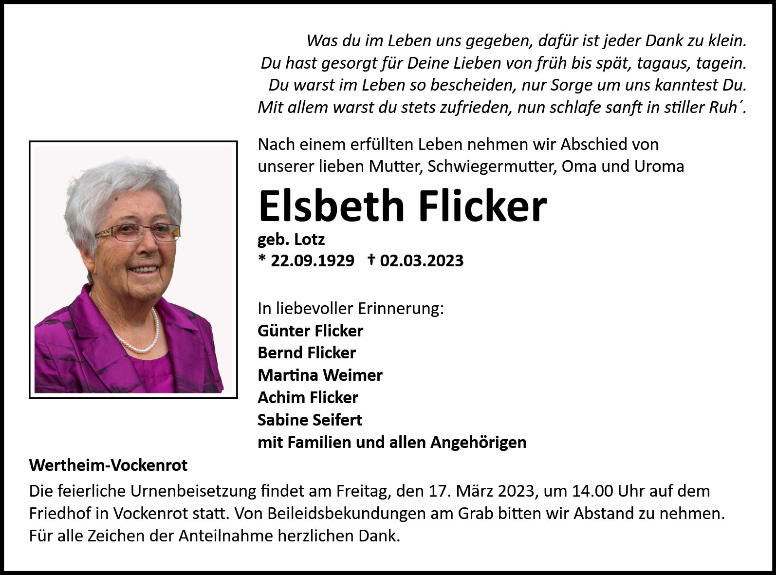 Elsbeth Flicker