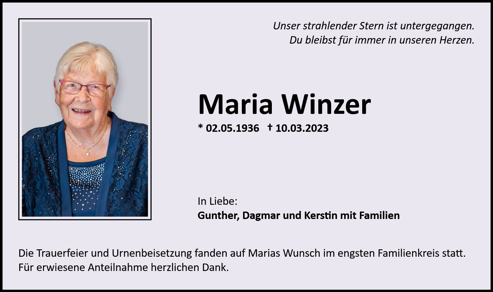 Maria Winzer