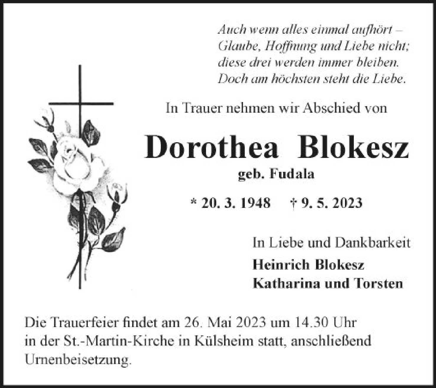 Dorothea Blokesz