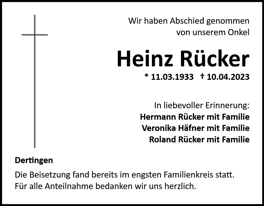 Heinz Rücker