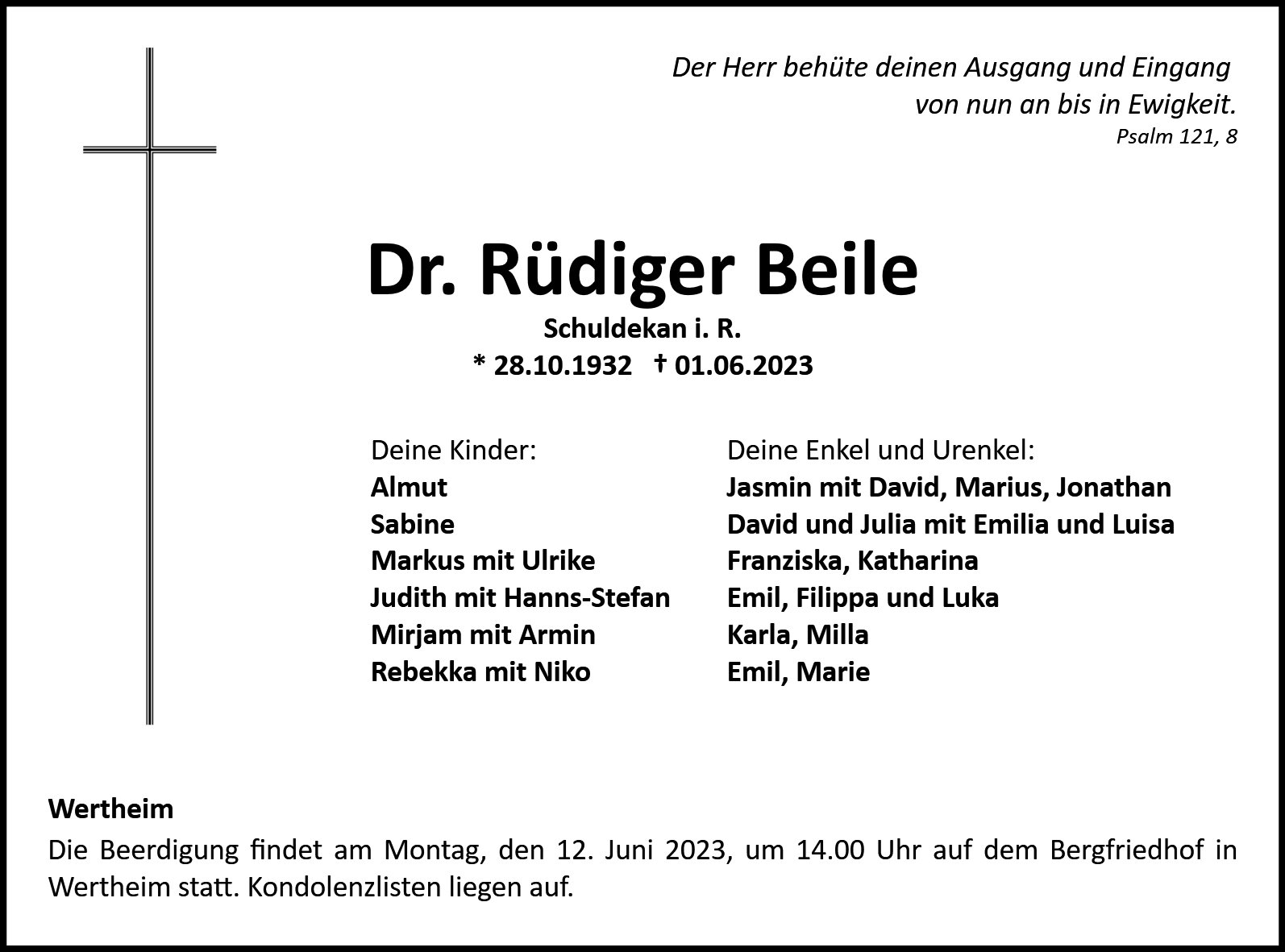 Dr. Rüdiger Beile