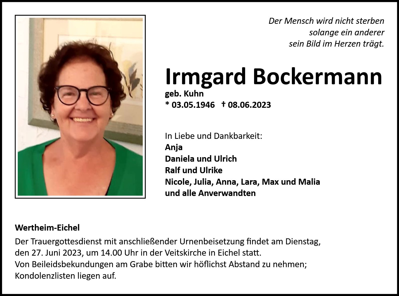 Irmgard Bockermann