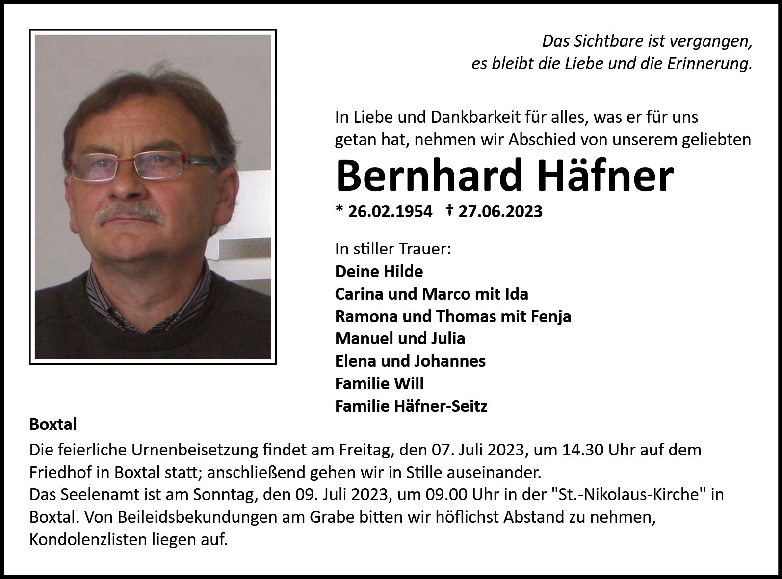 Bernhard Häfner