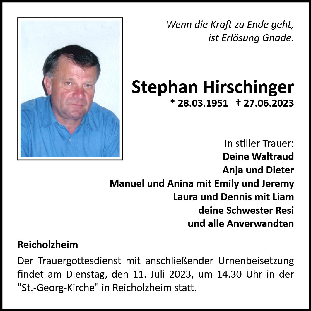Stephan Hirschinger