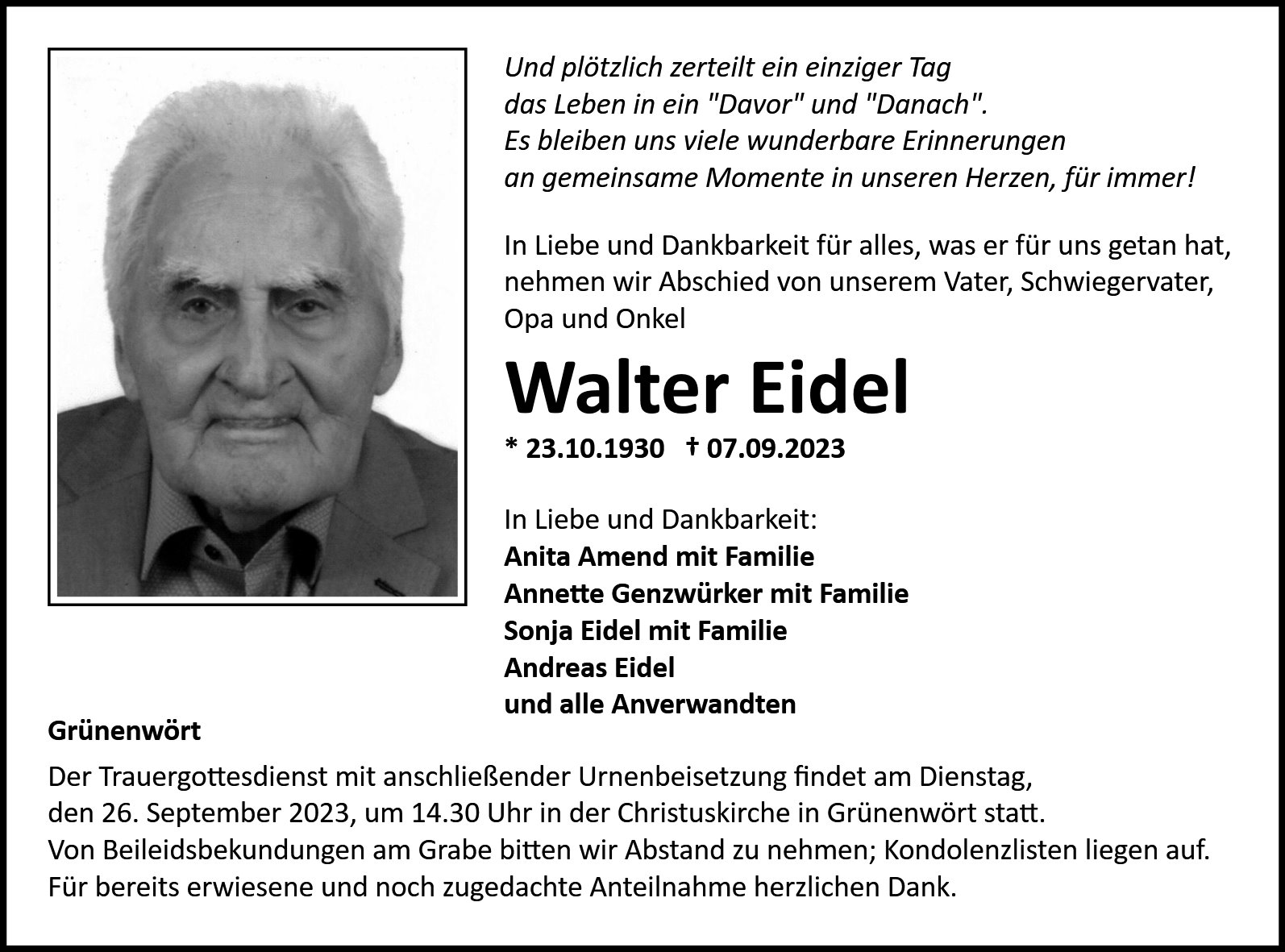 Walter Eidel