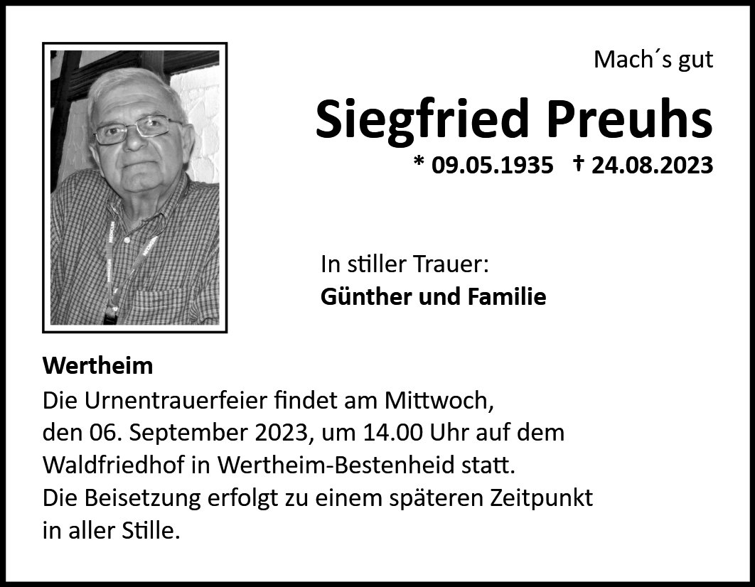 Siegfried Preuhs
