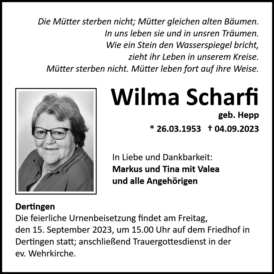 Wilma Scharfi