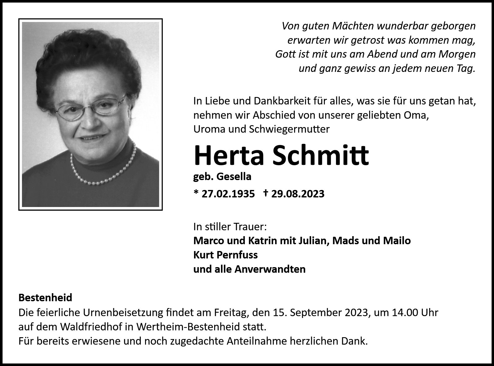 Herta Schmitt