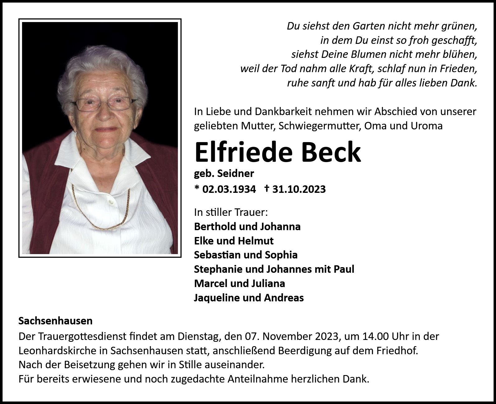 Elfriede Beck