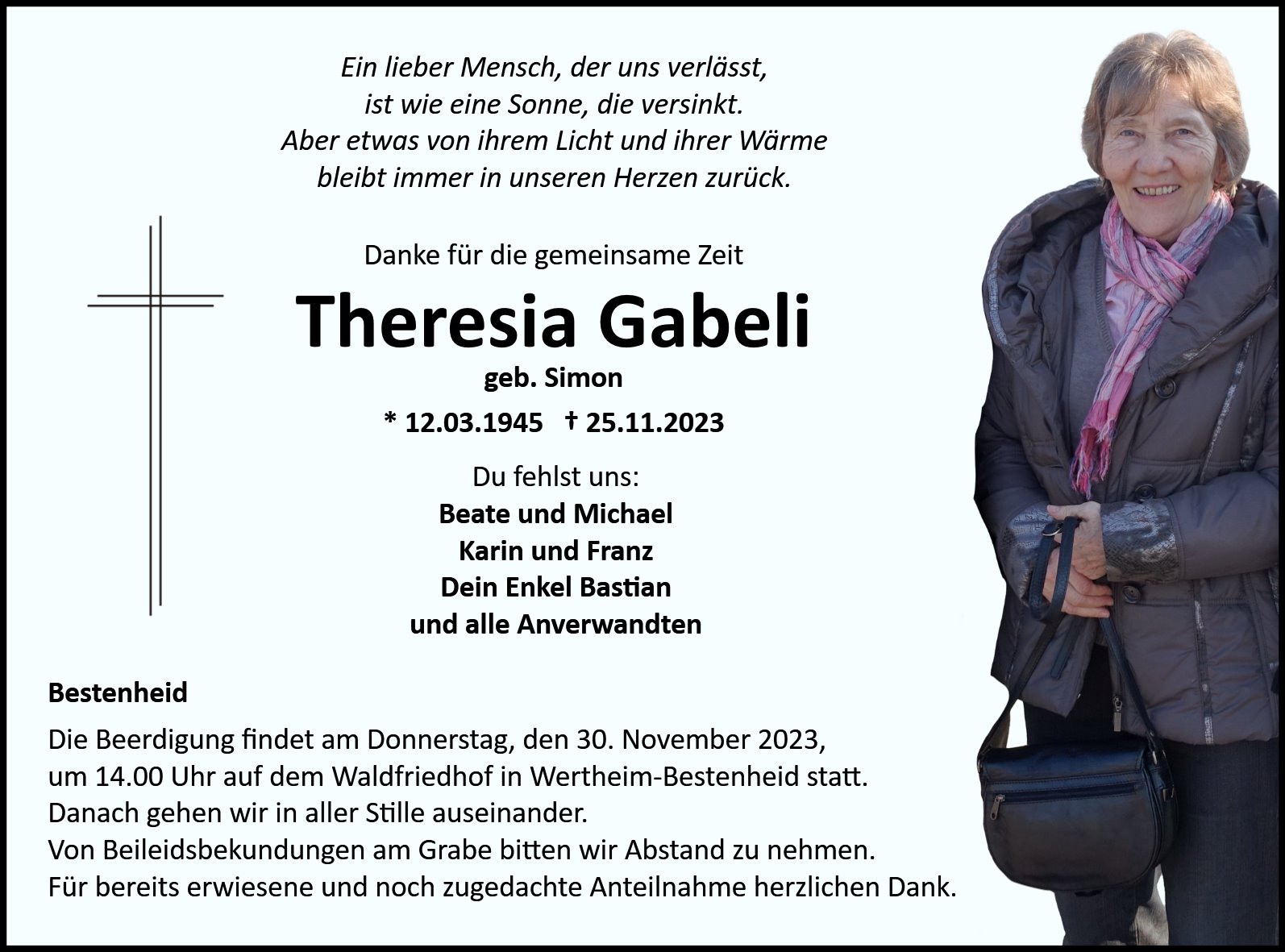 Theresia Gabeli