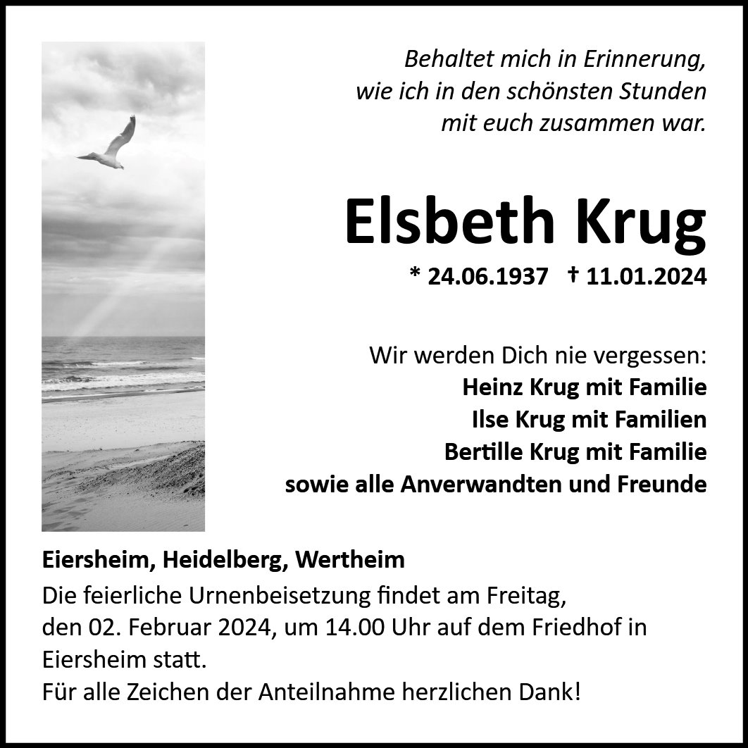 Elsbeth Krug