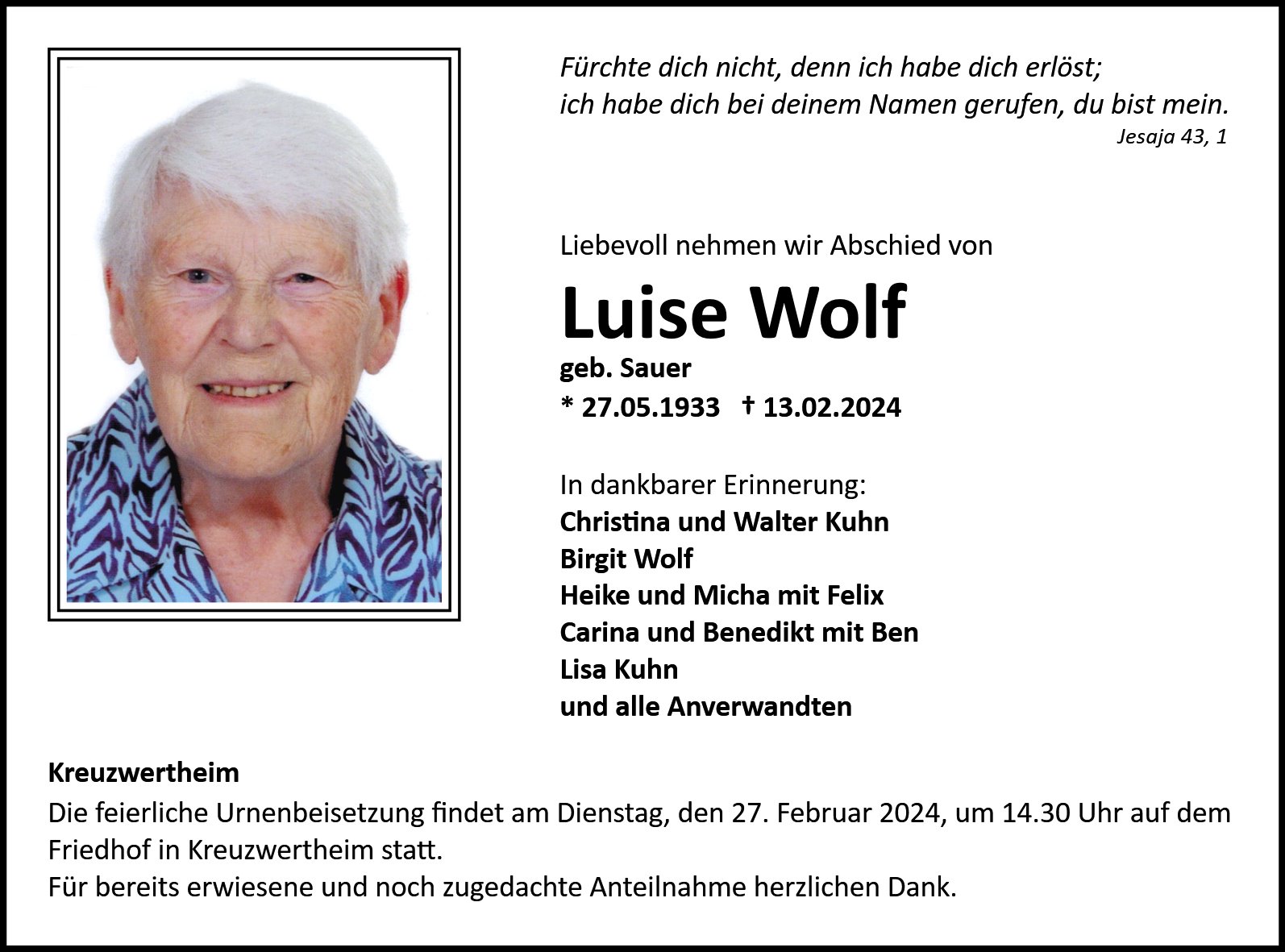 Luise Wolf