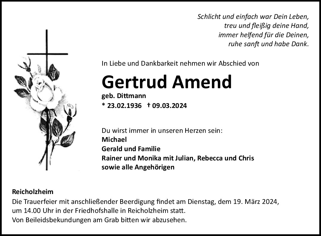 Gertrud Amend
