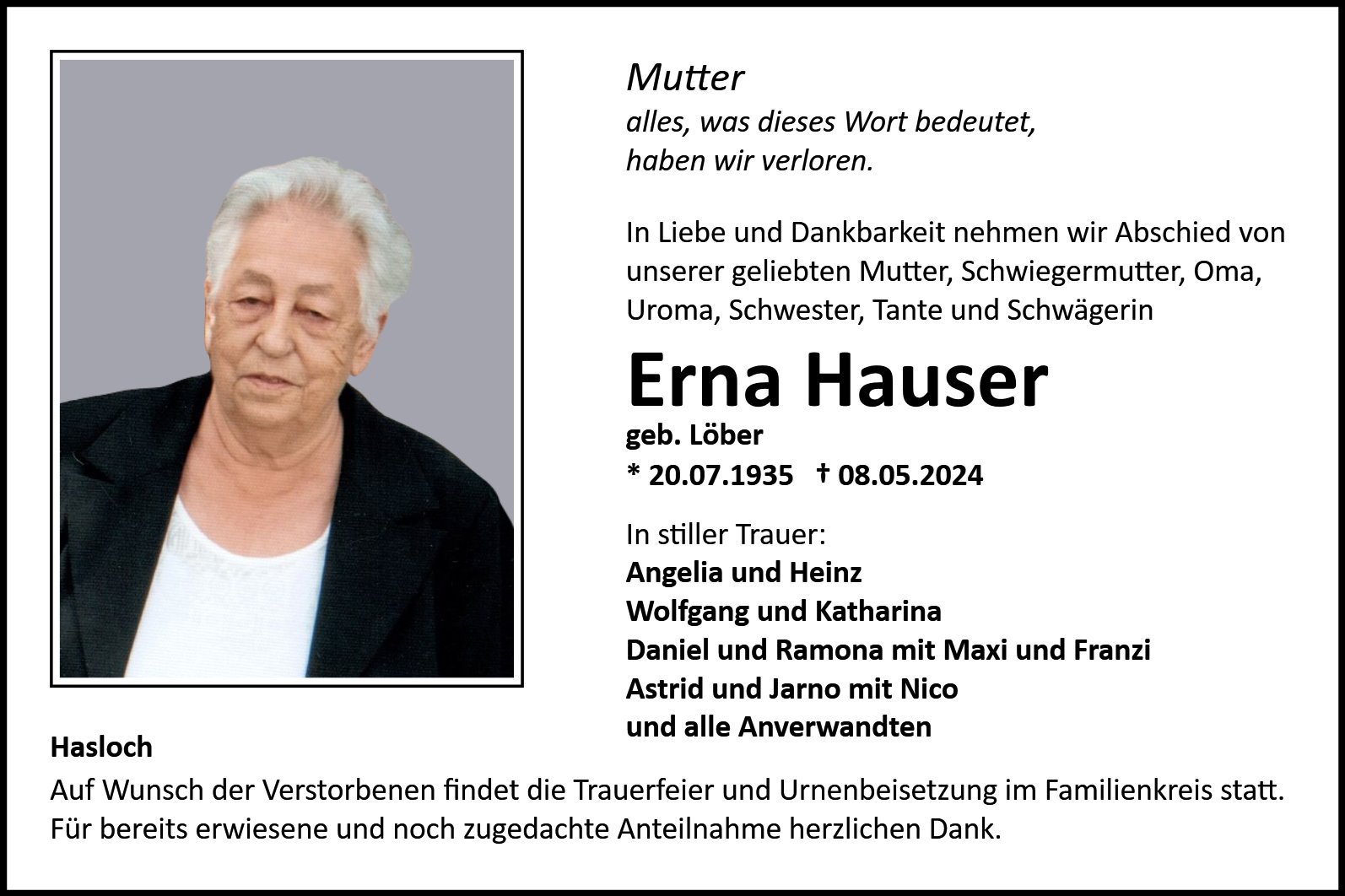 Erna Hauser