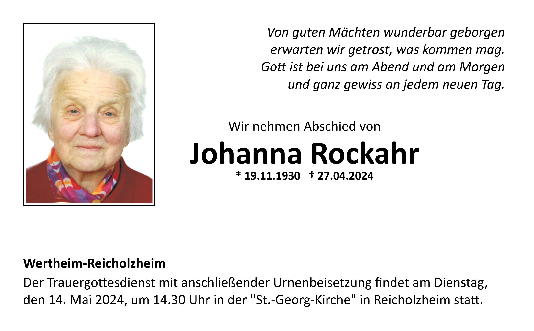Johanna Rockahr