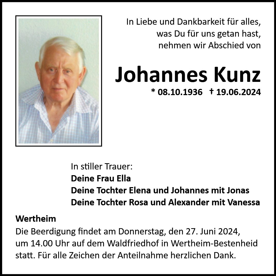 Johannes Kunz