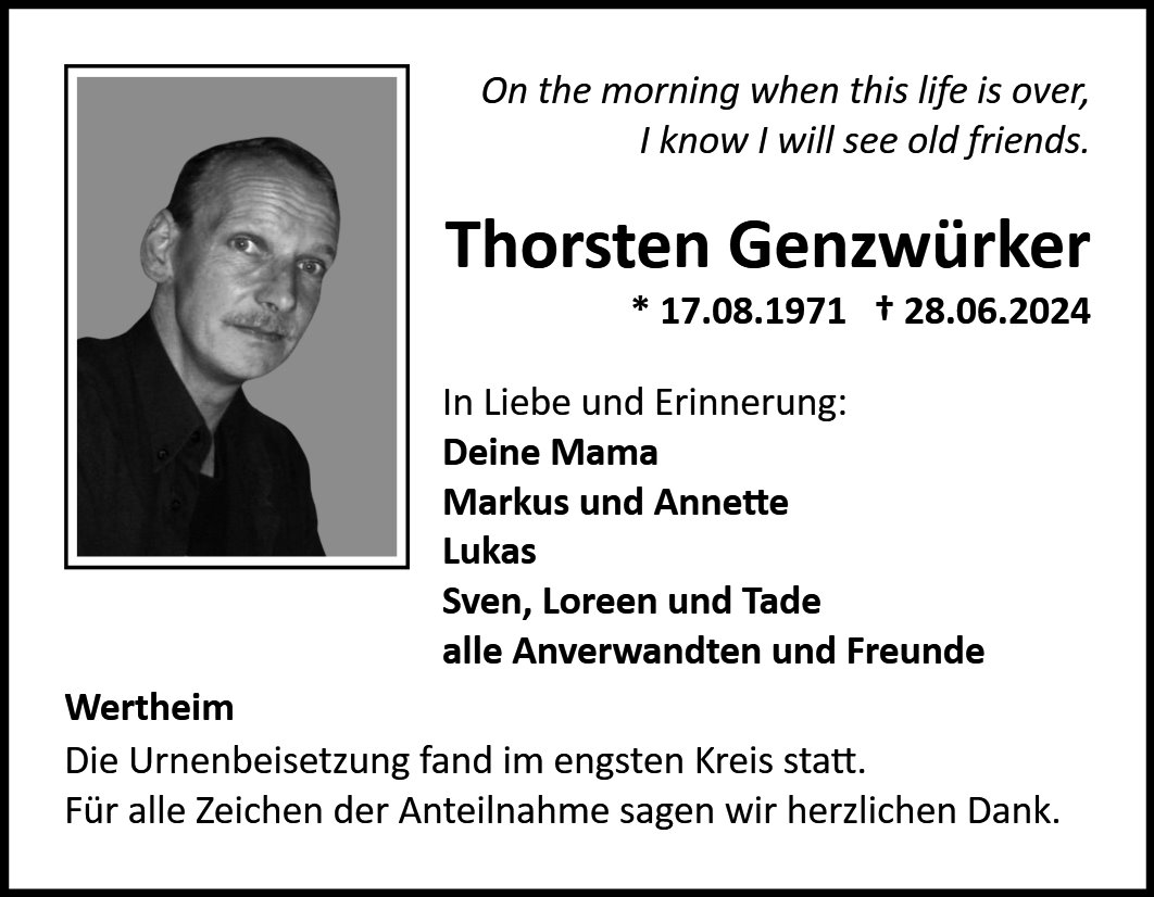 Thorsten Genzwürker