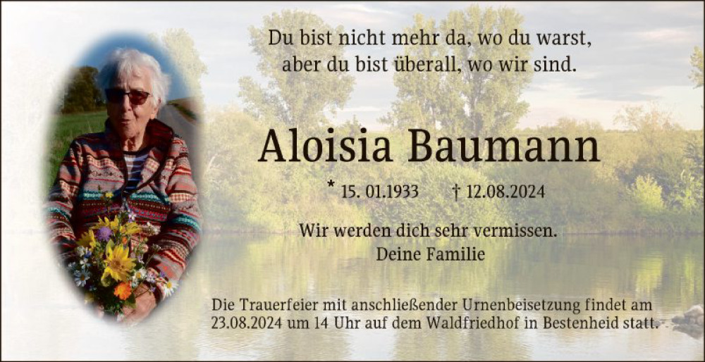 Aloisia Baumann