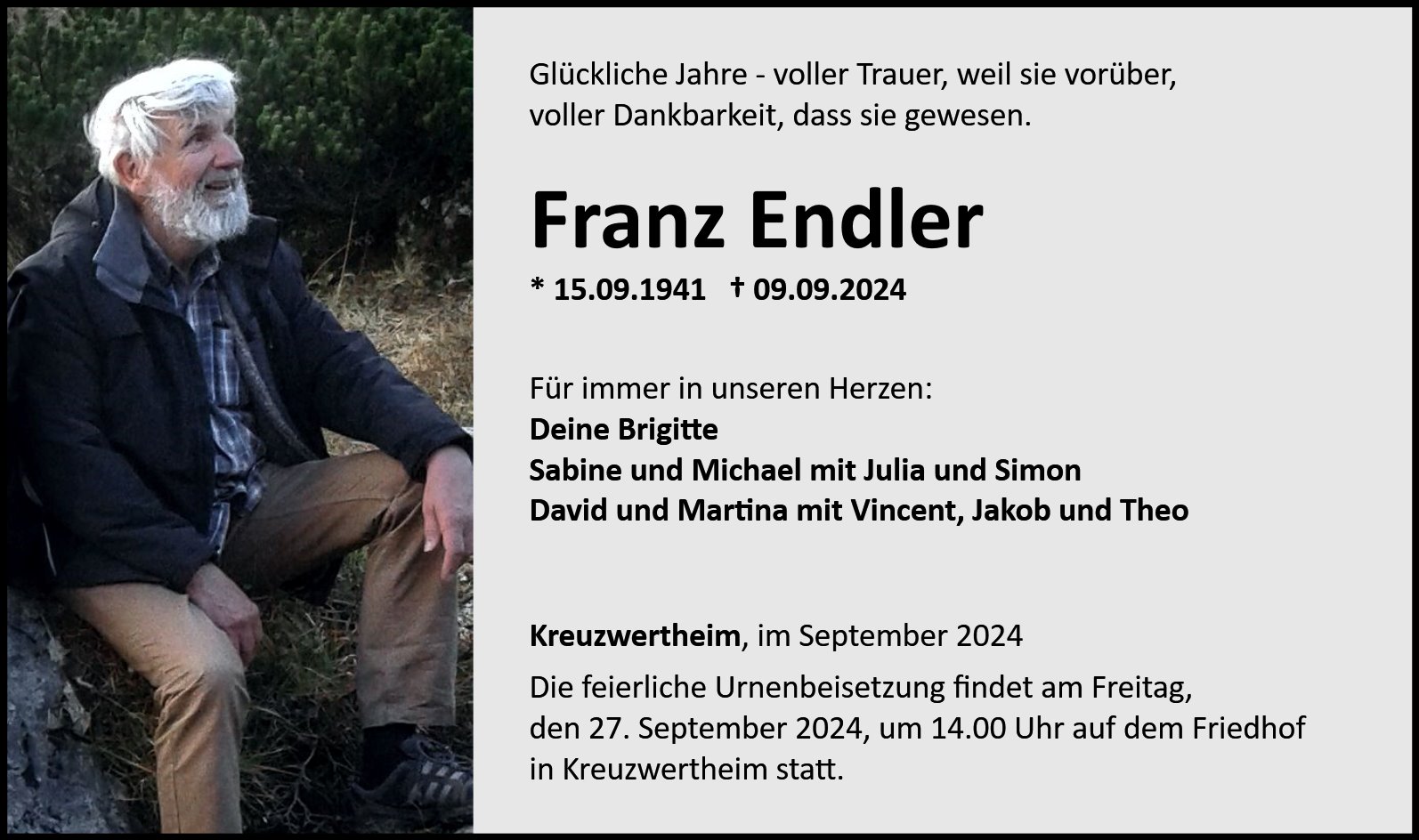 Dr. Franz Endler
