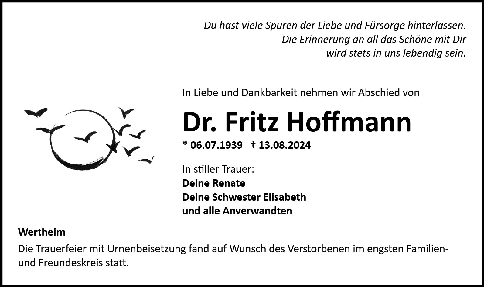 Dr. Fritz Hoffmann