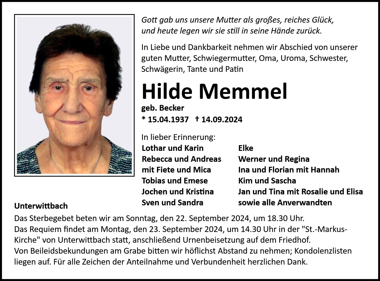 Hilde Memmel