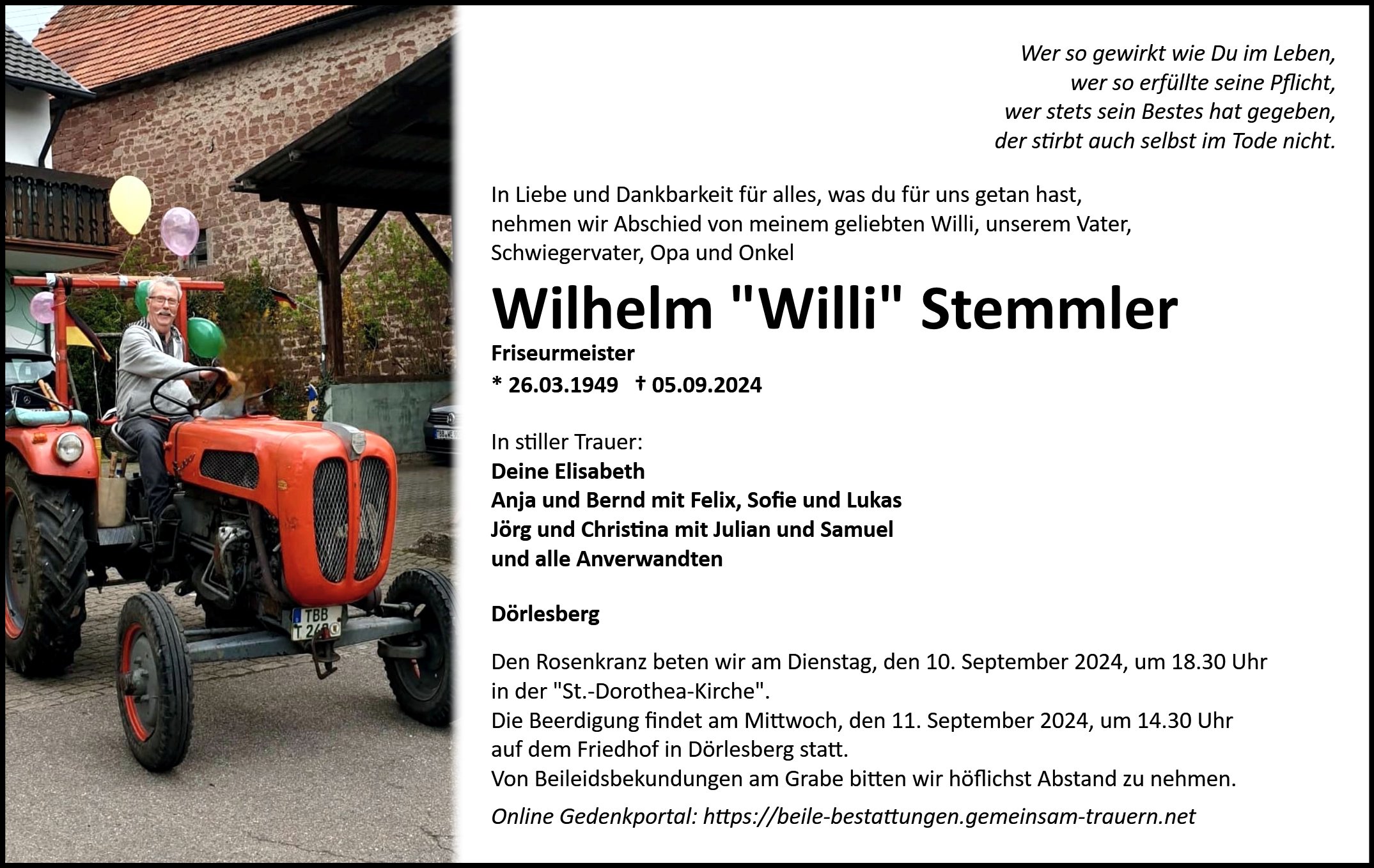 Wilhelm „Willi“ Stemmler
