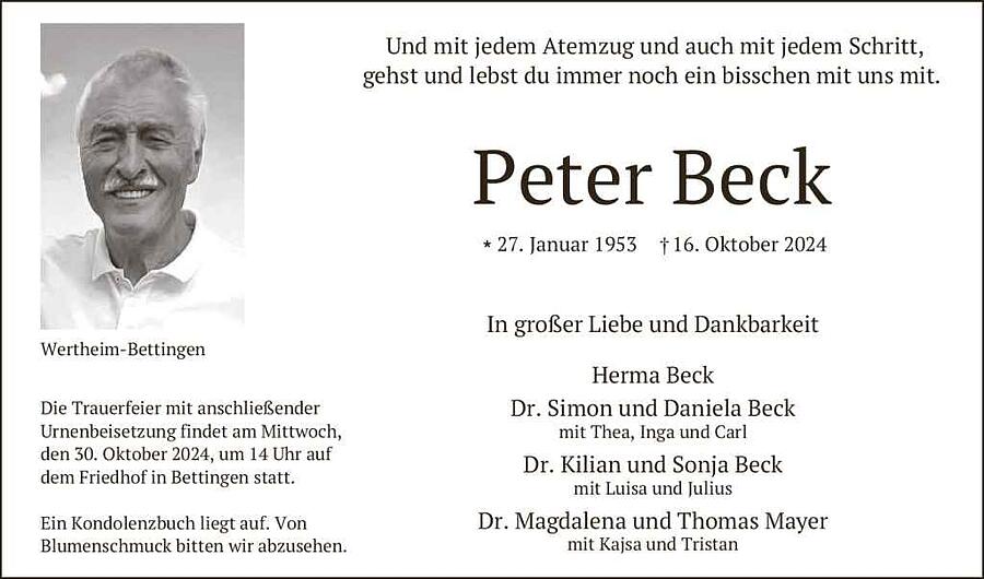 Peter Beck